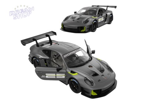 Klocki Konstrukcyjne Auto RC Rastar 1:18 Porsche 911 GT2 Szare 68 Elementów Klocki Konstrukcyjne Auto RC Rastar 1:18 Porsche 911 GT2 Szare 68 Elementów