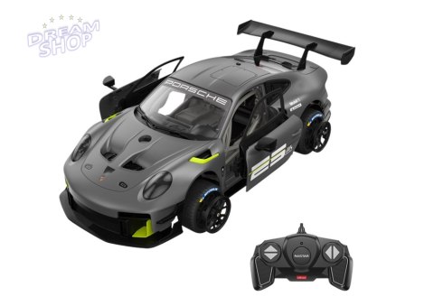 Klocki Konstrukcyjne Auto RC Rastar 1:18 Porsche 911 GT2 Szare 68 Elementów Klocki Konstrukcyjne Auto RC Rastar 1:18 Porsche 911 GT2 Szare 68 Elementów