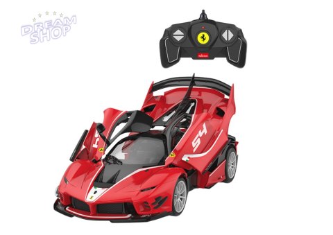 Klocki Konstrukcyjne Auto Rastar 1:18 Ferrari FXXK EVO Czerwone 88 Elementów Klocki Konstrukcyjne Auto Rastar 1:18 Ferrari FXXK EVO Czerwone 88 Elementów