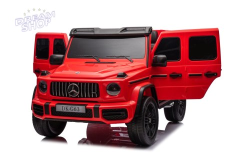 Pojazd Mercedes Benz G63 AMG XXL MP4 Czerwony Pojazd Mercedes Benz G63 AMG XXL MP4 Czerwony