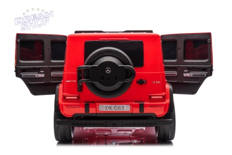 Pojazd Mercedes Benz G63 AMG XXL MP4 Czerwony Pojazd Mercedes Benz G63 AMG XXL MP4 Czerwony