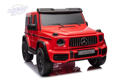 Pojazd Mercedes Benz G63 AMG XXL MP4 Czerwony Pojazd Mercedes Benz G63 AMG XXL MP4 Czerwony