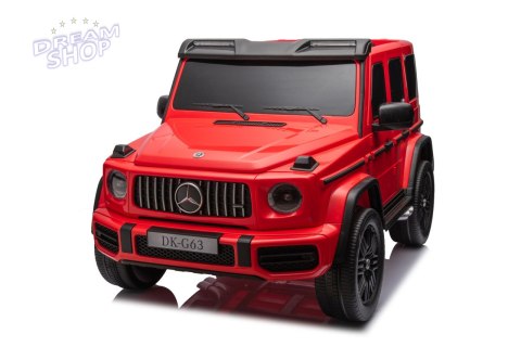 Pojazd Mercedes Benz G63 AMG XXL MP4 Czerwony Pojazd Mercedes Benz G63 AMG XXL MP4 Czerwony