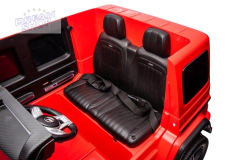 Pojazd Mercedes Benz G63 AMG XXL MP4 Czerwony Pojazd Mercedes Benz G63 AMG XXL MP4 Czerwony