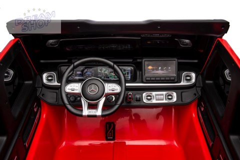 Pojazd Mercedes Benz G63 AMG XXL MP4 Czerwony Pojazd Mercedes Benz G63 AMG XXL MP4 Czerwony