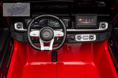 Pojazd Mercedes Benz G63 AMG XXL MP4 Czerwony Pojazd Mercedes Benz G63 AMG XXL MP4 Czerwony