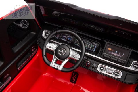 Pojazd Mercedes Benz G63 AMG XXL MP4 Czerwony Pojazd Mercedes Benz G63 AMG XXL MP4 Czerwony
