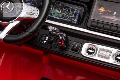Pojazd Mercedes Benz G63 AMG XXL MP4 Czerwony Pojazd Mercedes Benz G63 AMG XXL MP4 Czerwony