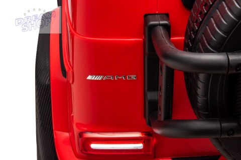 Pojazd Mercedes Benz G63 AMG XXL MP4 Czerwony Pojazd Mercedes Benz G63 AMG XXL MP4 Czerwony