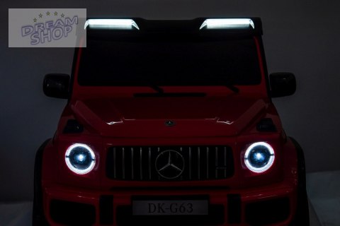 Pojazd Mercedes Benz G63 AMG XXL MP4 Czerwony Pojazd Mercedes Benz G63 AMG XXL MP4 Czerwony