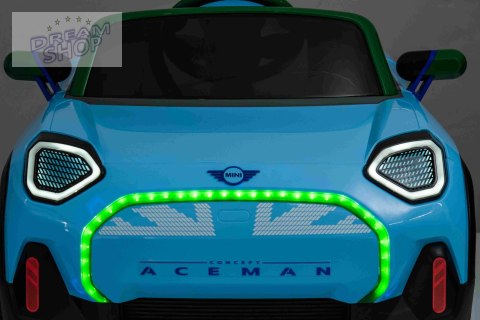 Pojazd Mini Concept Aceman Niebieski Pojazd Mini Concept Aceman Niebieski