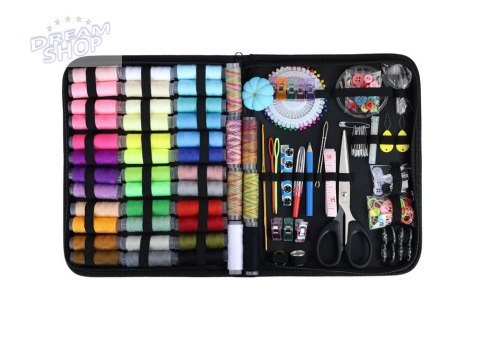 Duży Zestaw Krawiecki Do Szycia W Etui Przybornik 228el Duży Zestaw Krawiecki Do Szycia W Etui Przybornik 228el