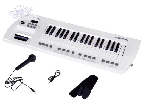 Elektryczne pianino + mikrofon 37 klawiszy Instrument dla dzieci IN0173 Elektryczne pianino + mikrofon 37 klawiszy Instrument dla dzieci IN0173