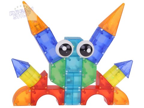 Klocki magnetyczne 3D Podświetlane klocki magnetyczne 64 ele ZA5240 Klocki magnetyczne 3D Podświetlane klocki magnetyczne 64 ele ZA5240
