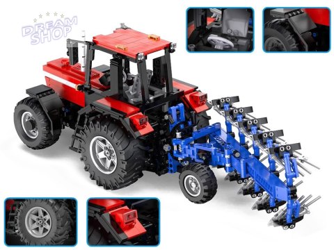 Duży Zestaw klocków 1675-ele 1:17 Traktor + pług Zdalnie sterowany ZA5251 Duży Zestaw klocków 1675-ele 1:17 Traktor + pług Zdalnie sterowany ZA5251