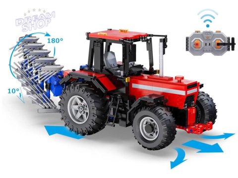 Duży Zestaw klocków 1675-ele 1:17 Traktor + pług Zdalnie sterowany ZA5251 Duży Zestaw klocków 1675-ele 1:17 Traktor + pług Zdalnie sterowany ZA5251