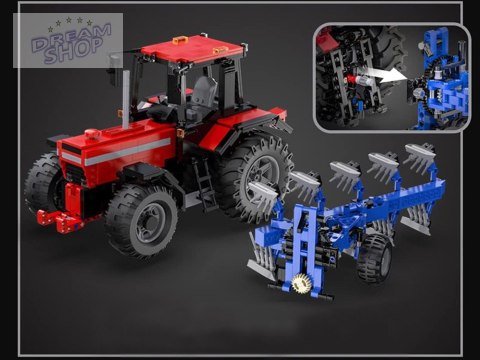Duży Zestaw klocków 1675-ele 1:17 Traktor + pług Zdalnie sterowany ZA5251 Duży Zestaw klocków 1675-ele 1:17 Traktor + pług Zdalnie sterowany ZA5251