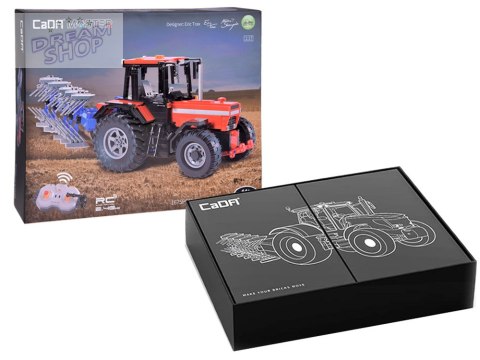 Duży Zestaw klocków 1675-ele 1:17 Traktor + pług Zdalnie sterowany ZA5251 Duży Zestaw klocków 1675-ele 1:17 Traktor + pług Zdalnie sterowany ZA5251