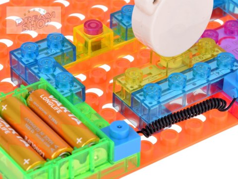 Mały elektryk Zestaw do budowy bloków elektronicznych 120 projektów ZA5241