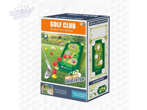 Mini golf, Zestaw dla dzieci do gry w mini golfa, Plansza + Kije + Akcesoria