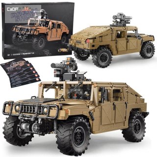 Zestaw klocków 3935-ele Auto wojskowe Humvee 1:8 ruchome elementy ZA5252