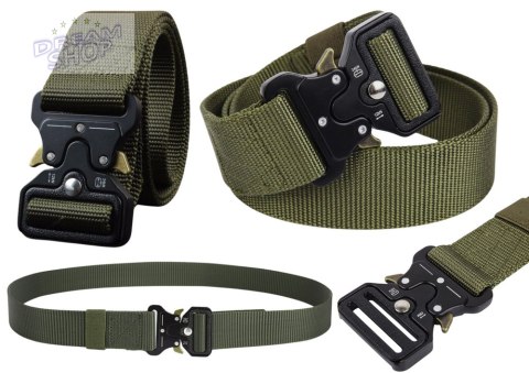 Taktyczny Pas Militarny Parciany Czarny 120 x 3,8cm Taktyczny Pas Militarny Parciany Czarny 120 x 3,8cm