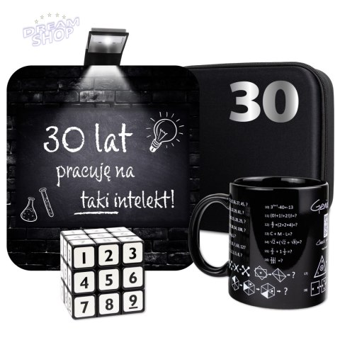 Zestaw Prezentowy dla Geniusza - prezent na 30 urodziny - prezent na 30stkę Zestaw Prezentowy dla Geniusza - prezent na 30 urodziny - prezent na 30stkę