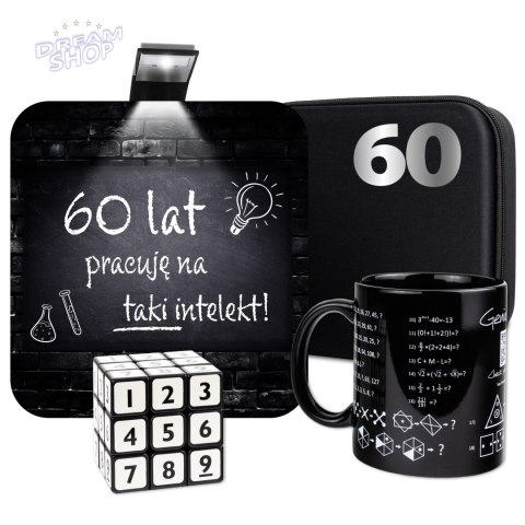 Zestaw Prezentowy dla Geniusza - prezent na 60 urodziny - prezent na 60stkę Zestaw Prezentowy dla Geniusza - prezent na 60 urodziny - prezent na 60stkę
