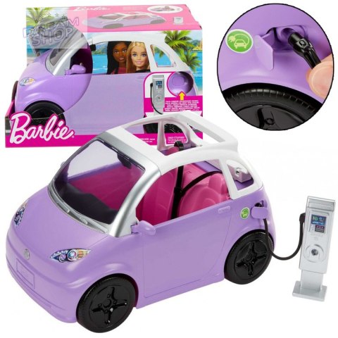 Auto Cabrio dla Lalek Barbie z elektryczna stacja ładowania ZA5527 Auto Cabrio dla Lalek Barbie z elektryczna stacja ładowania ZA5527