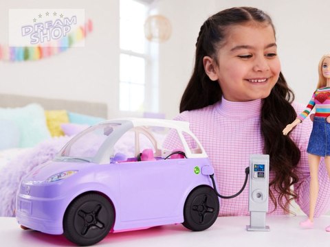 Auto Cabrio dla Lalek Barbie z elektryczna stacja ładowania ZA5527 Auto Cabrio dla Lalek Barbie z elektryczna stacja ładowania ZA5527