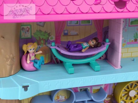 Mattel Polly Pocket Uroczy Domek na drzewie + laleczki zwierzątka ZA5529 Mattel Polly Pocket Uroczy Domek na drzewie + laleczki zwierzątka ZA5529