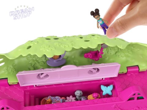 Mattel Polly Pocket Uroczy Domek na drzewie + laleczki zwierzątka ZA5529 Mattel Polly Pocket Uroczy Domek na drzewie + laleczki zwierzątka ZA5529