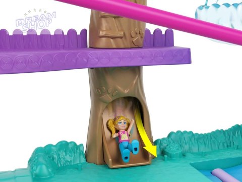 Mattel Polly Pocket Uroczy Domek na drzewie + laleczki zwierzątka ZA5529 Mattel Polly Pocket Uroczy Domek na drzewie + laleczki zwierzątka ZA5529