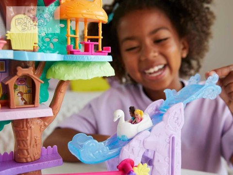 Mattel Polly Pocket Uroczy Domek na drzewie + laleczki zwierzątka ZA5529 Mattel Polly Pocket Uroczy Domek na drzewie + laleczki zwierzątka ZA5529