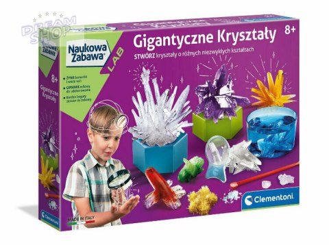 Naukowa Zabawa Gigantyczne Kryształy Clementoni 50106 Naukowa Zabawa Gigantyczne Kryształy Clementoni 50106