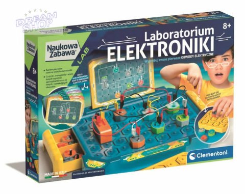 Naukowa Zabawa Laboratorium Elektroniki Clementoni 50727 Naukowa Zabawa Laboratorium Elektroniki Clementoni 50727