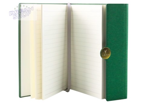 Notes Biurowy Na Magnes Notatnik A5 W Linie Z Obiciem Zielony Notes Biurowy Na Magnes Notatnik A5 W Linie Z Obiciem Zielony