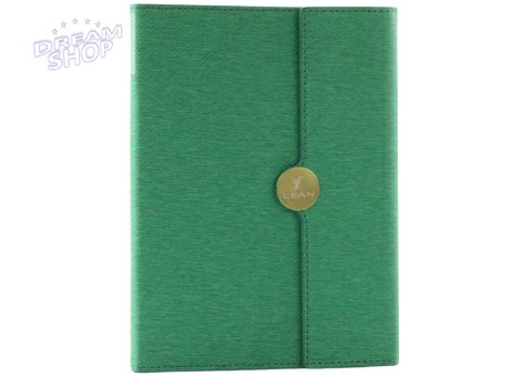 Notes Biurowy Na Magnes Notatnik A5 W Linie Z Obiciem Zielony Notes Biurowy Na Magnes Notatnik A5 W Linie Z Obiciem Zielony
