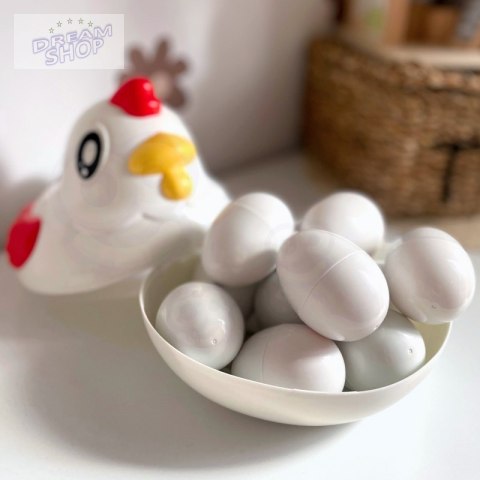 WOOPIE Edukacyjna Kurka Montessori Sorter Nauka Kształtów WOOPIE Edukacyjna Kurka Montessori Sorter Nauka Kształtów