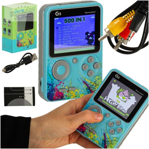 Konsola do gier mini przenośna retro