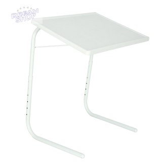 Stolik boczny pod laptopa składany 52 x 40 cm biały