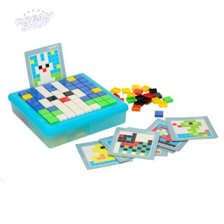 Układanka kreatywna logiczna klocki puzzle mozaika 175 elementów