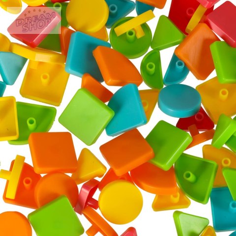 Układanka kreatywna logiczna puzzle mozaika geometryczne kształty