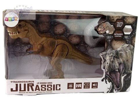 Dinozaur Zdalnie Sterowany Tyranozaur Rex Brązowy Dinozaur Zdalnie Sterowany Tyranozaur Rex Brązowy
