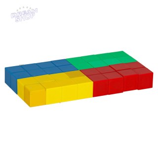 Klocki magnetyczne sześcienne 32 el.