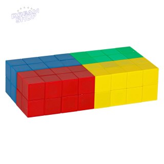 Klocki magnetyczne sześcienne 64 el.