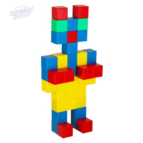 Klocki magnetyczne sześcienne 64 el. Klocki magnetyczne sześcienne 64 el.