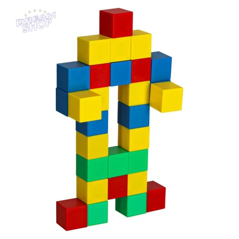 Klocki magnetyczne sześcienne 64 el. Klocki magnetyczne sześcienne 64 el.