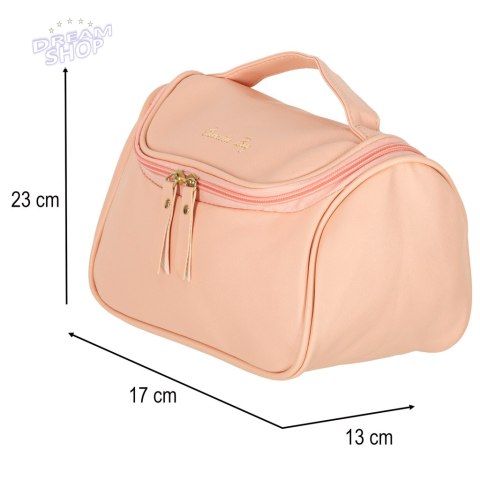 Kosmetyczka podróżna organizer kuferek różowa Kosmetyczka podróżna organizer kuferek różowa