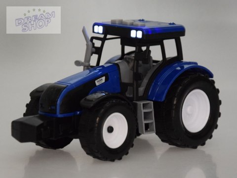 Niebieski traktor dla małego rolnika + dźwięki światła ZA5224 Niebieski traktor dla małego rolnika + dźwięki światła ZA5224